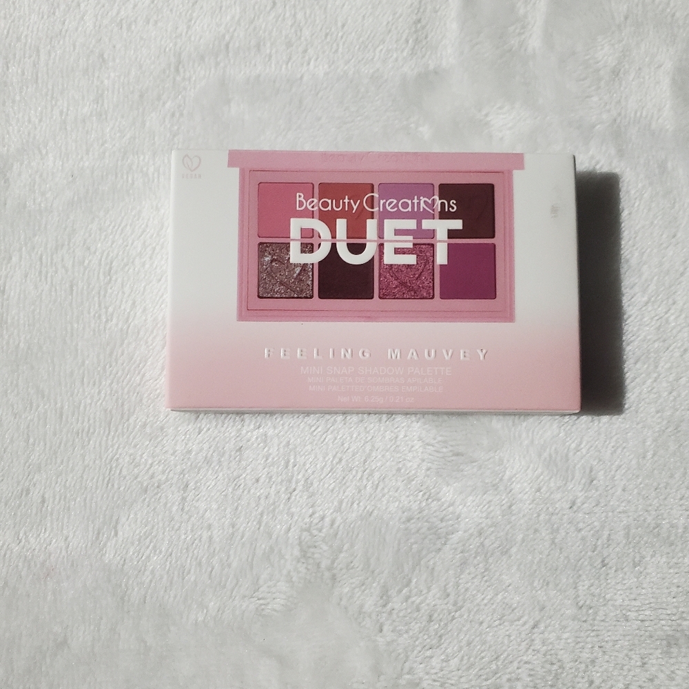 Beauty Creations Duet Eyeshadow Palette - Mauve and Pink Tones